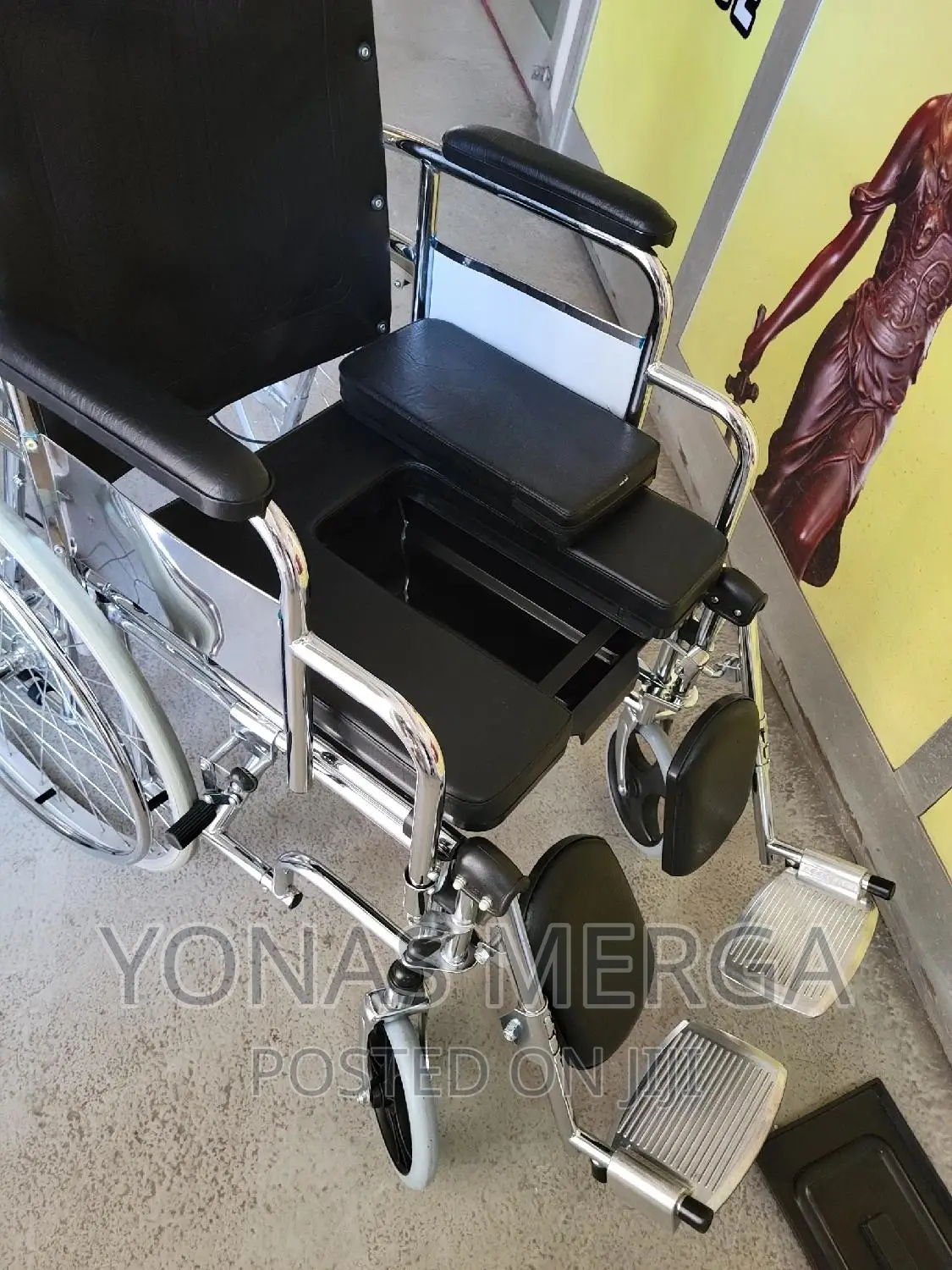 Bed Wheelchair/Popo Wheelchair/Flip-Up Wheelchair/ቪአይፒ
