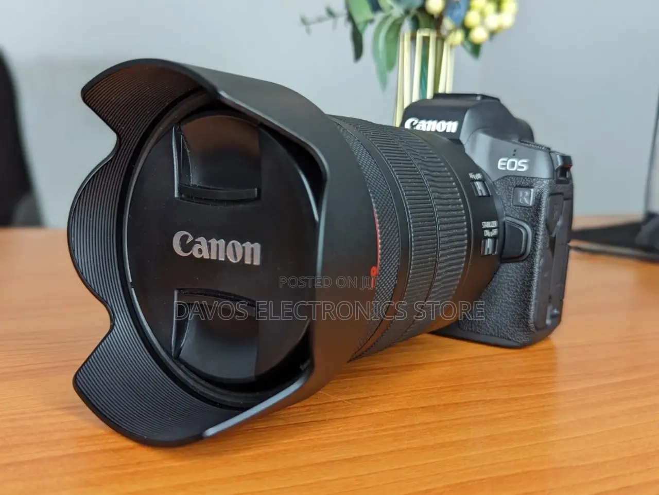 Canon Eos R Mirrorless Camera With Rf24-105mm F/4 Usm Lens