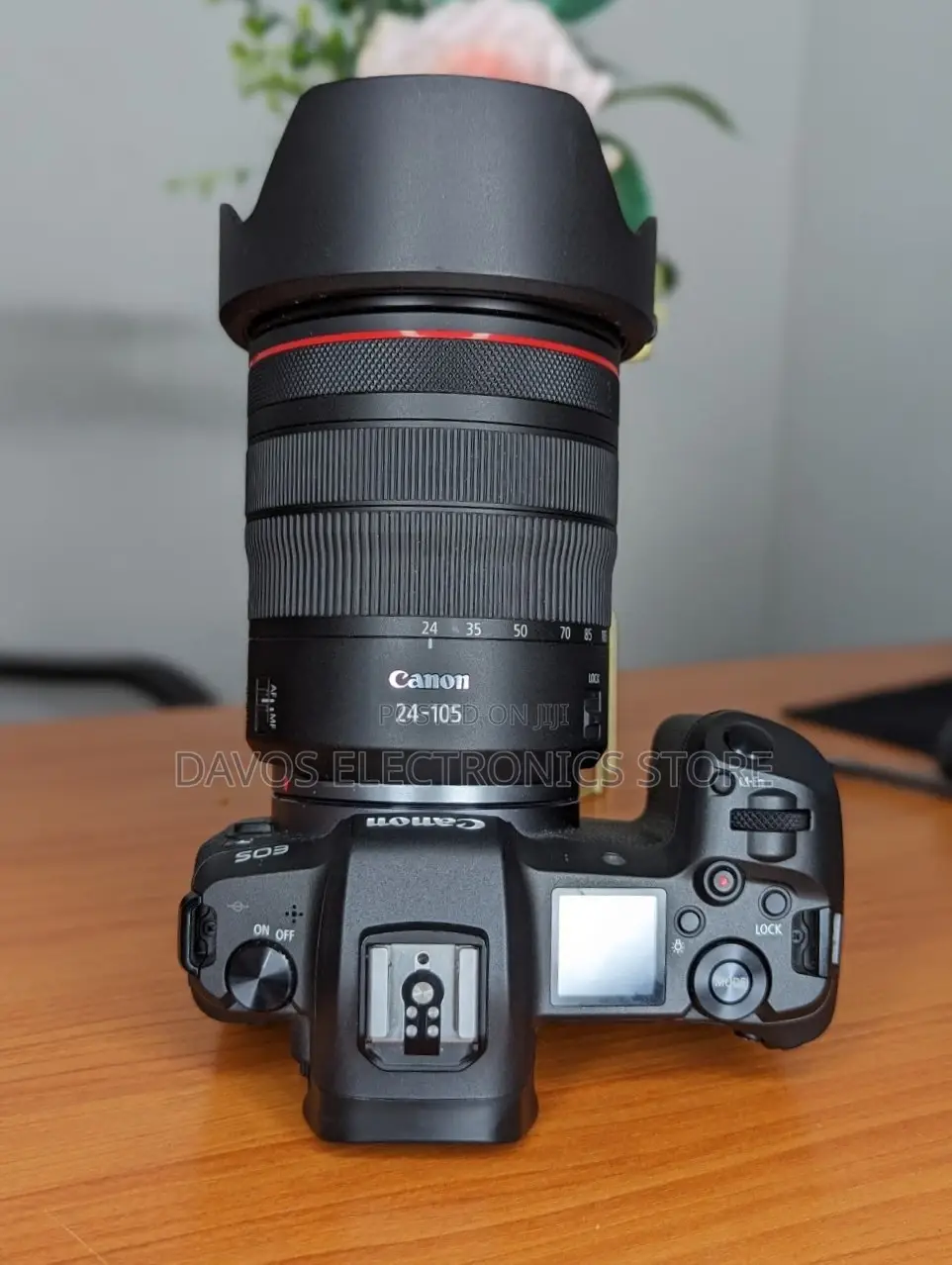 Canon Eos R Mirrorless Camera With Rf24-105mm F/4 Usm Lens