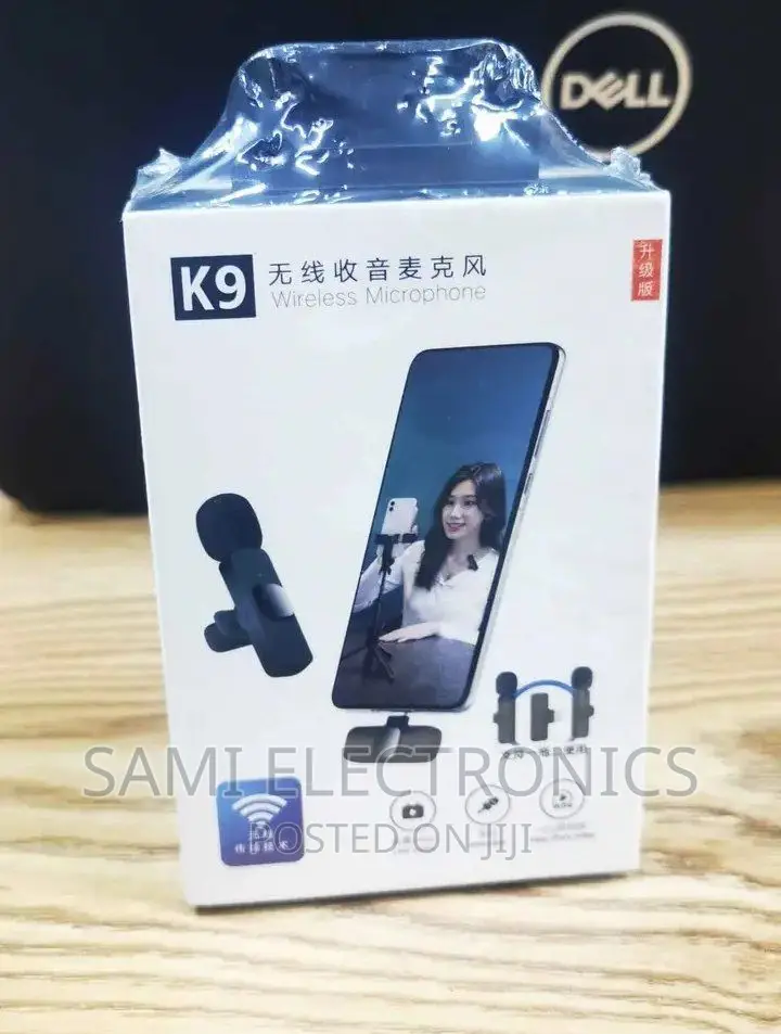 Wireless Microphone Dual Mic ገመድ አልባ ማይክሮፎን