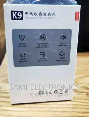 Wireless Microphone Dual Mic ገመድ አልባ ማይክሮፎን