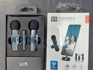 Wireless Microphone Dual Mic ገመድ አልባ ማይክሮፎን
