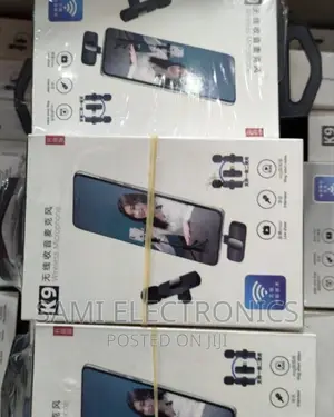 Wireless Microphone Dual Mic ገመድ አልባ ማይክሮፎን