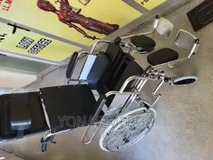 Multifunctional Wheelchair/Leg Flip-Up/እስሊፒንግ Wheelchair/