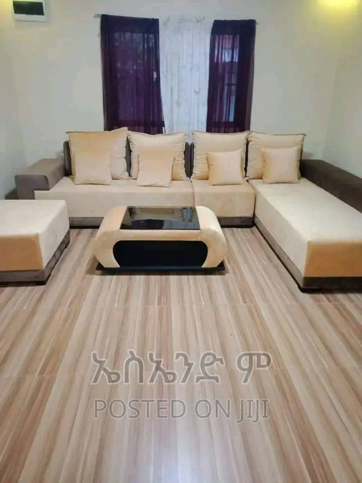 U Shaped Sofa With Table