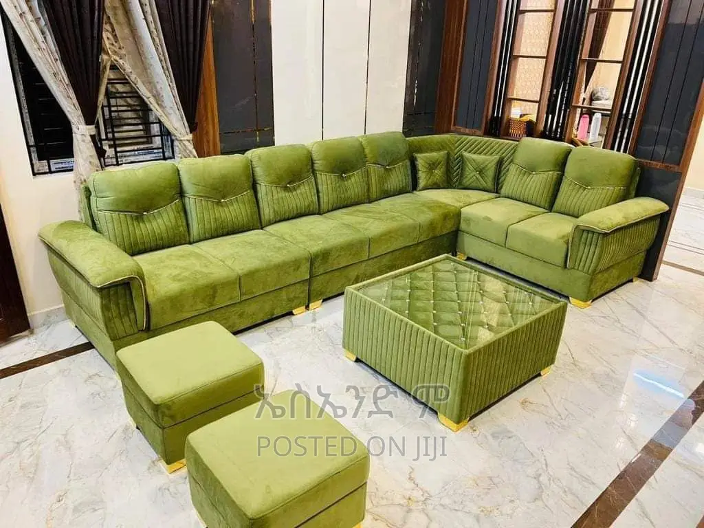 U Shaped Sofa With Table