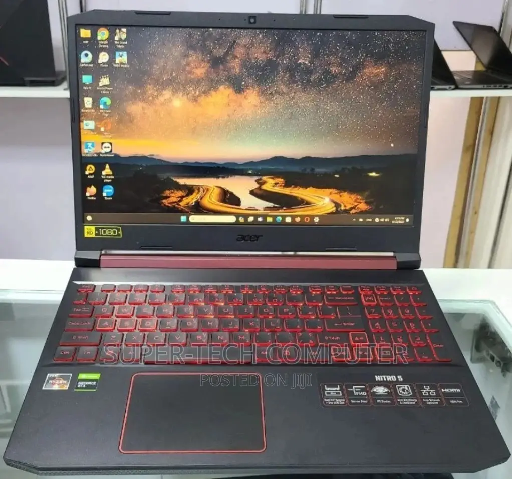 New Laptop Acer NITRO 5 16GB AMD Ryzen 7 HDD+SSD 1.5T