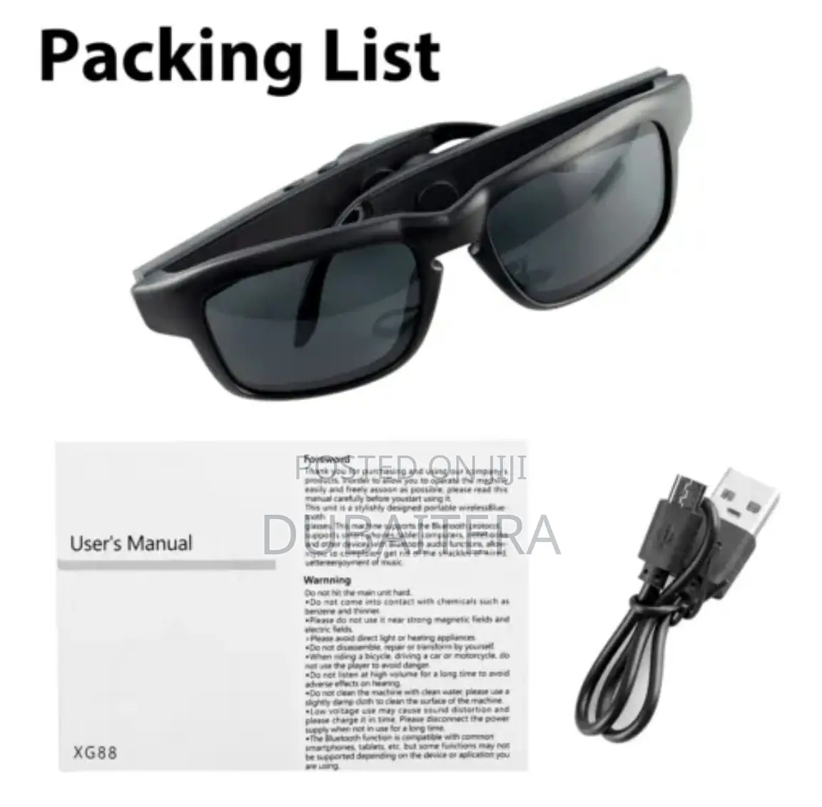 Bluetooth Glass Calling Hands-free Music Anti-blue Eyeglass