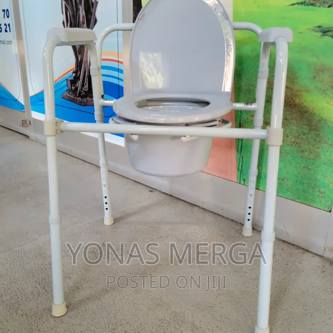 Commode Chair/Popo/Potty/Bathroom Chair/በፈለጉት ቦታ/Accessible
