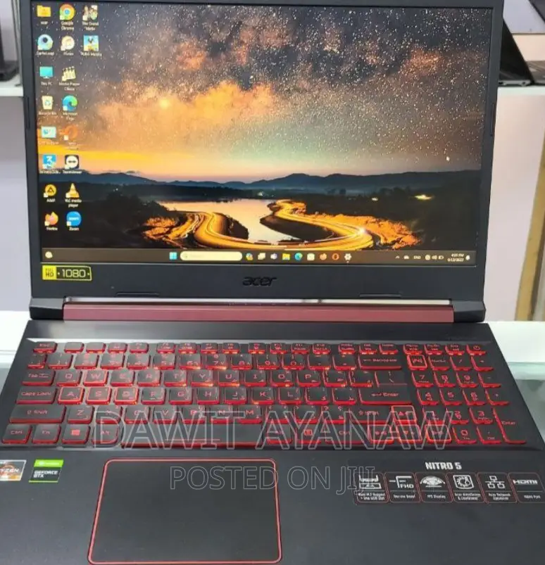 New Laptop Acer NITRO 5 16GB AMD Ryzen 7 SSD 128GB