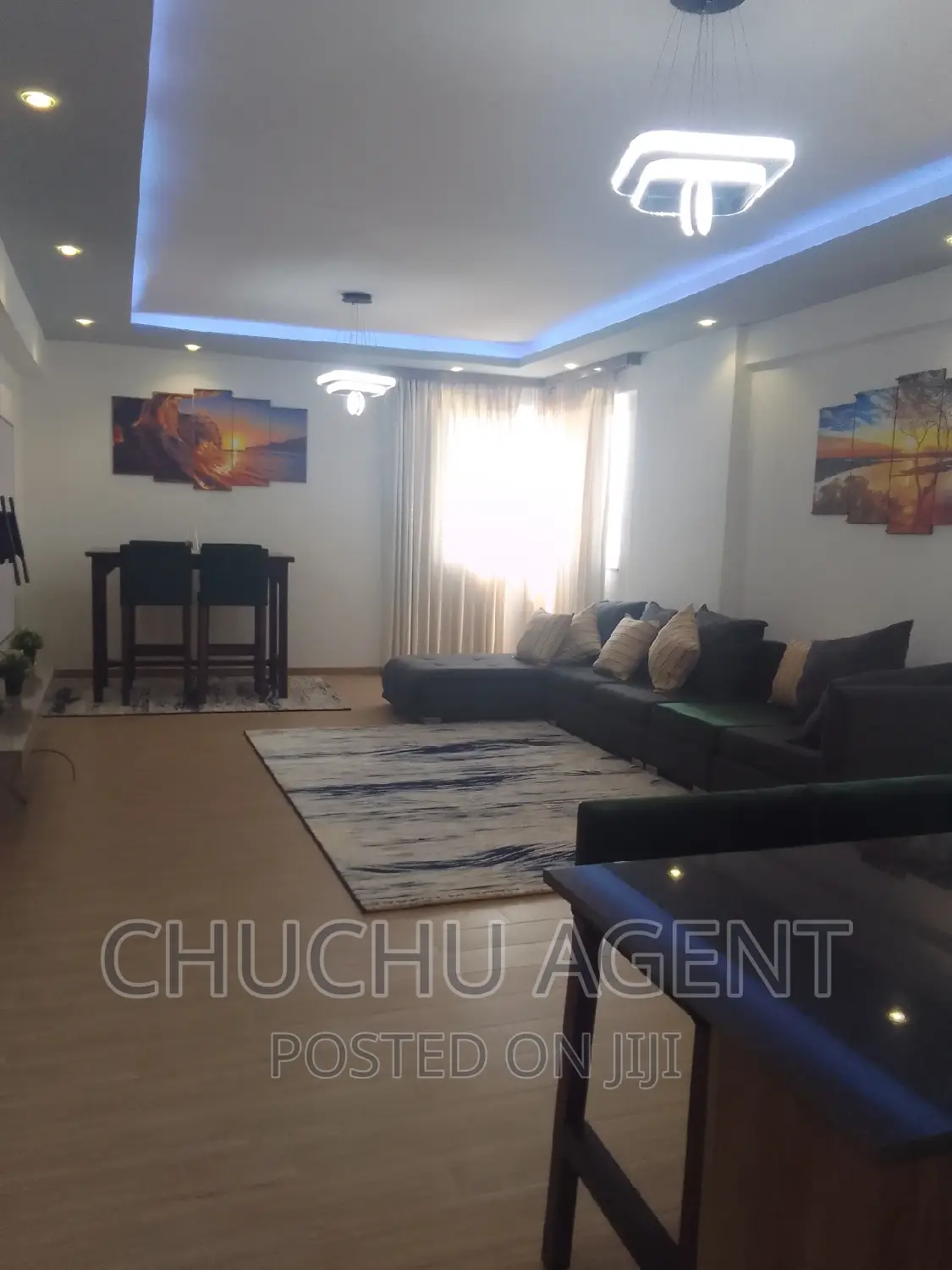 Furnished 3bdrm Apartment in Bole for rent