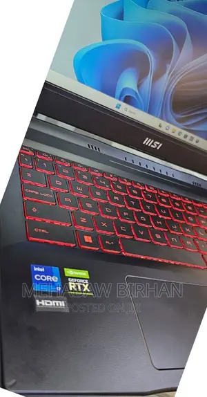 New Laptop MSI Katana GF66 16GB Intel Core I7 SSD 1T