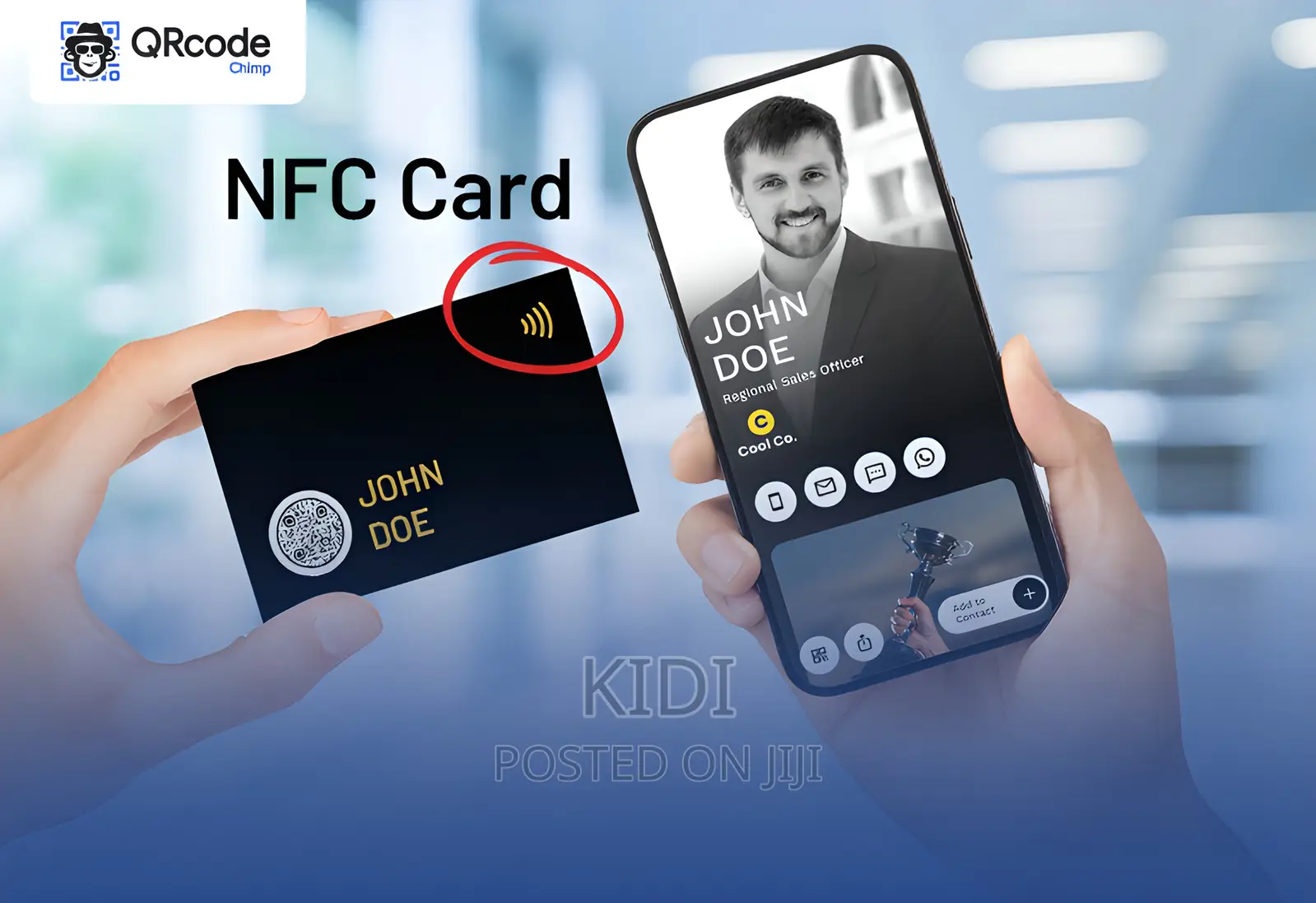 NFC Tags for Digital Business Cards