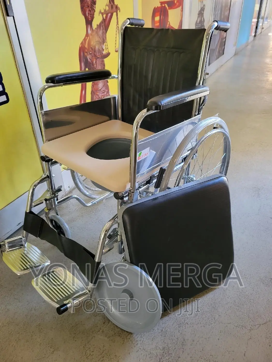 Wheelchair/Popo Wheelchair/Toilet Wheelchair/ያለሰቀቀን ሚጠቀሙት