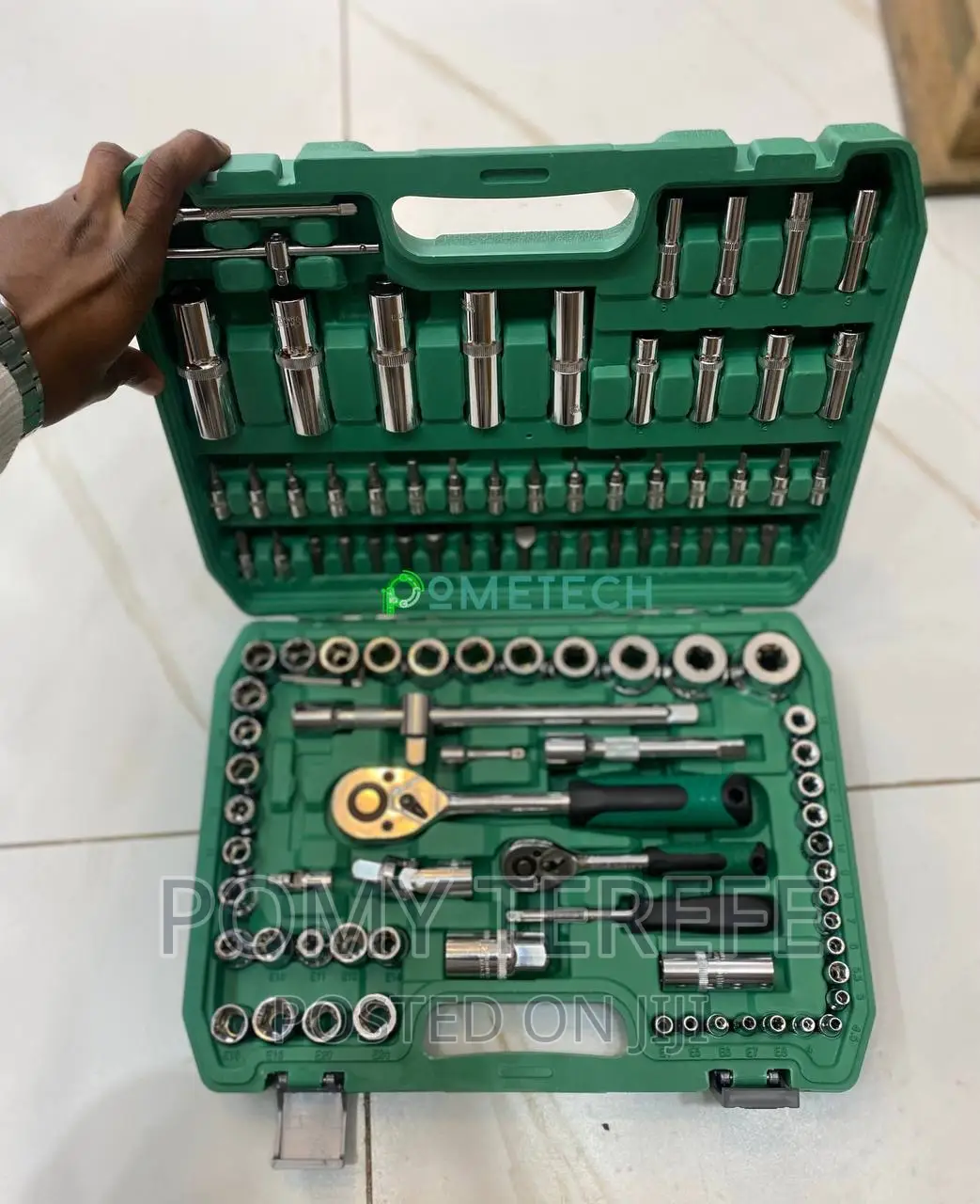 Socket Wrench Set Kit 108 Peace ሶኬት መፍቻ