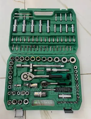 Socket Wrench Set Kit 108 Peace ሶኬት መፍቻ