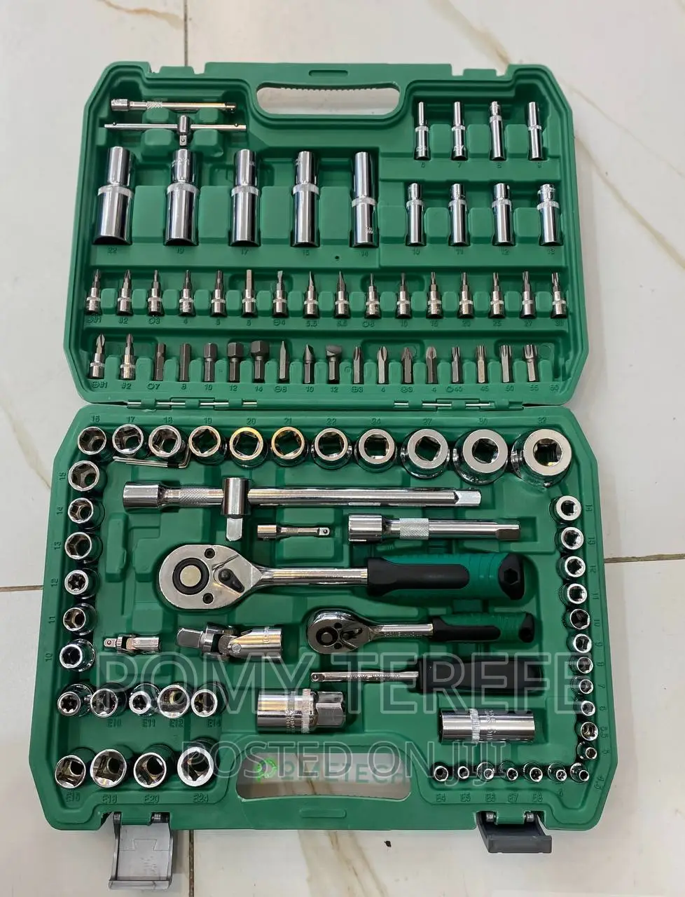 Socket Wrench Set Kit 108 Peace ሶኬት መፍቻ
