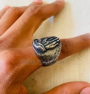 Vintage Accessories Praying Hands Men's Ring