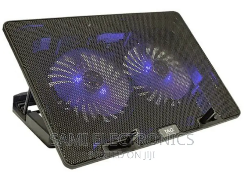 Laptop Cooler የላፕቶፕ ማስቀመጫና ማቀዝቀዣ ፋን Laptop Cooling Fan