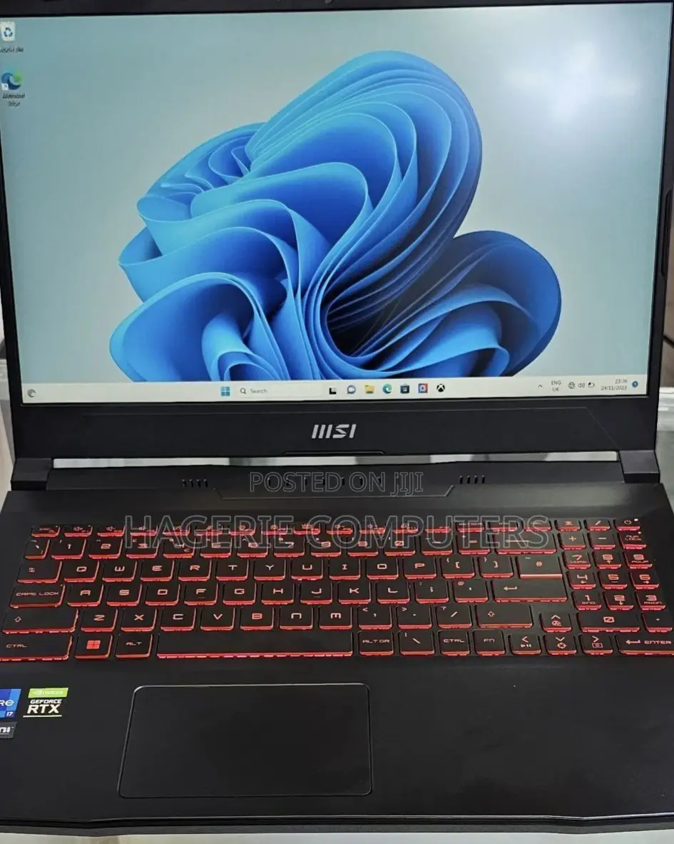 New Laptop MSI Katana GF66 16GB Intel Core I7 SSD 1T