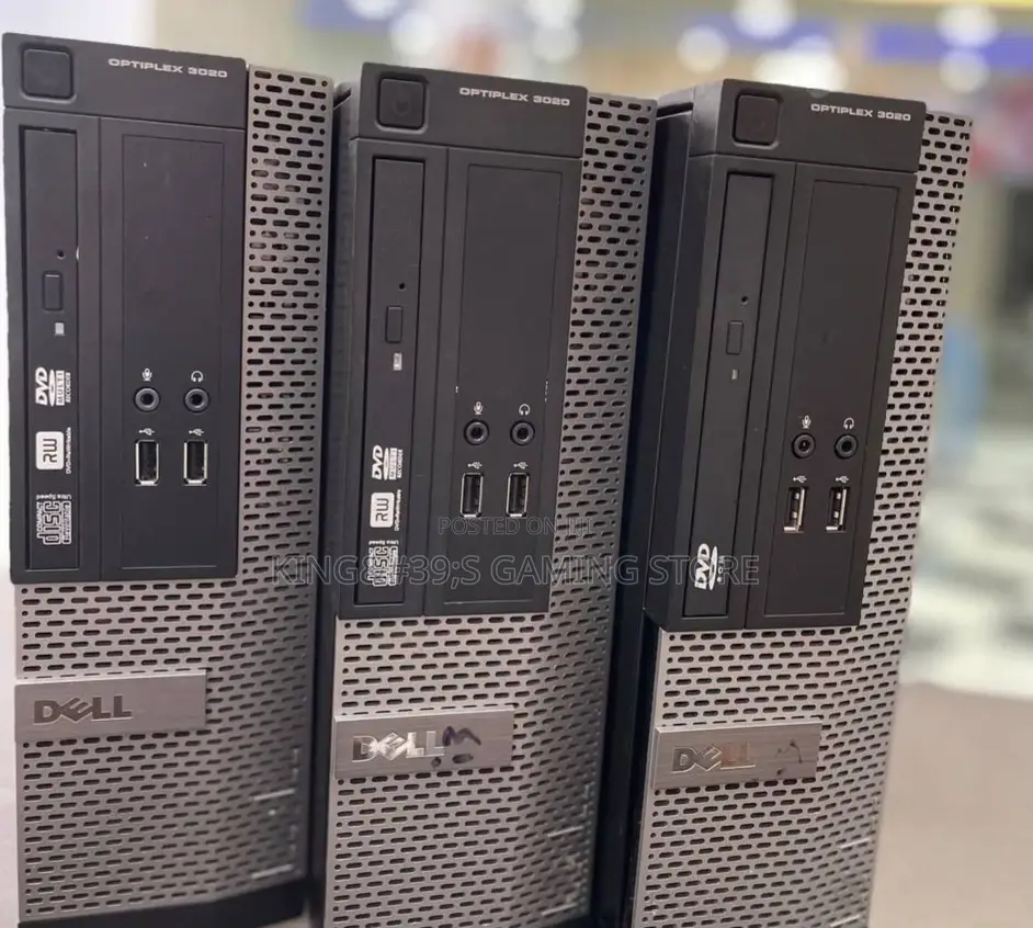 New Desktop Computer Dell OptiPlex 3020 4GB Intel Core i5 HDD 500GB