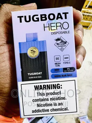 Tugboat Hero 8000 Puff With Strong Flavor