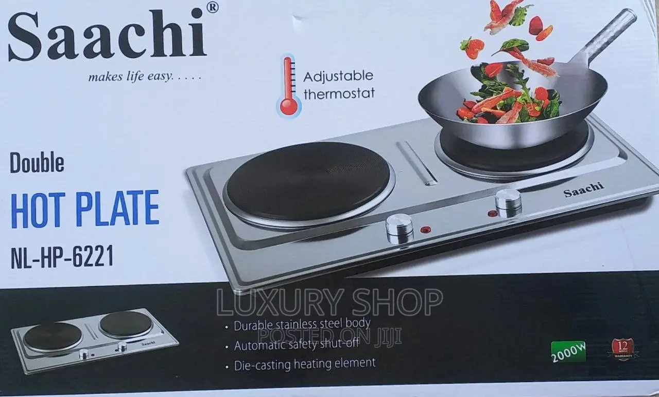 Saachi Large Size Double Hot Plate
