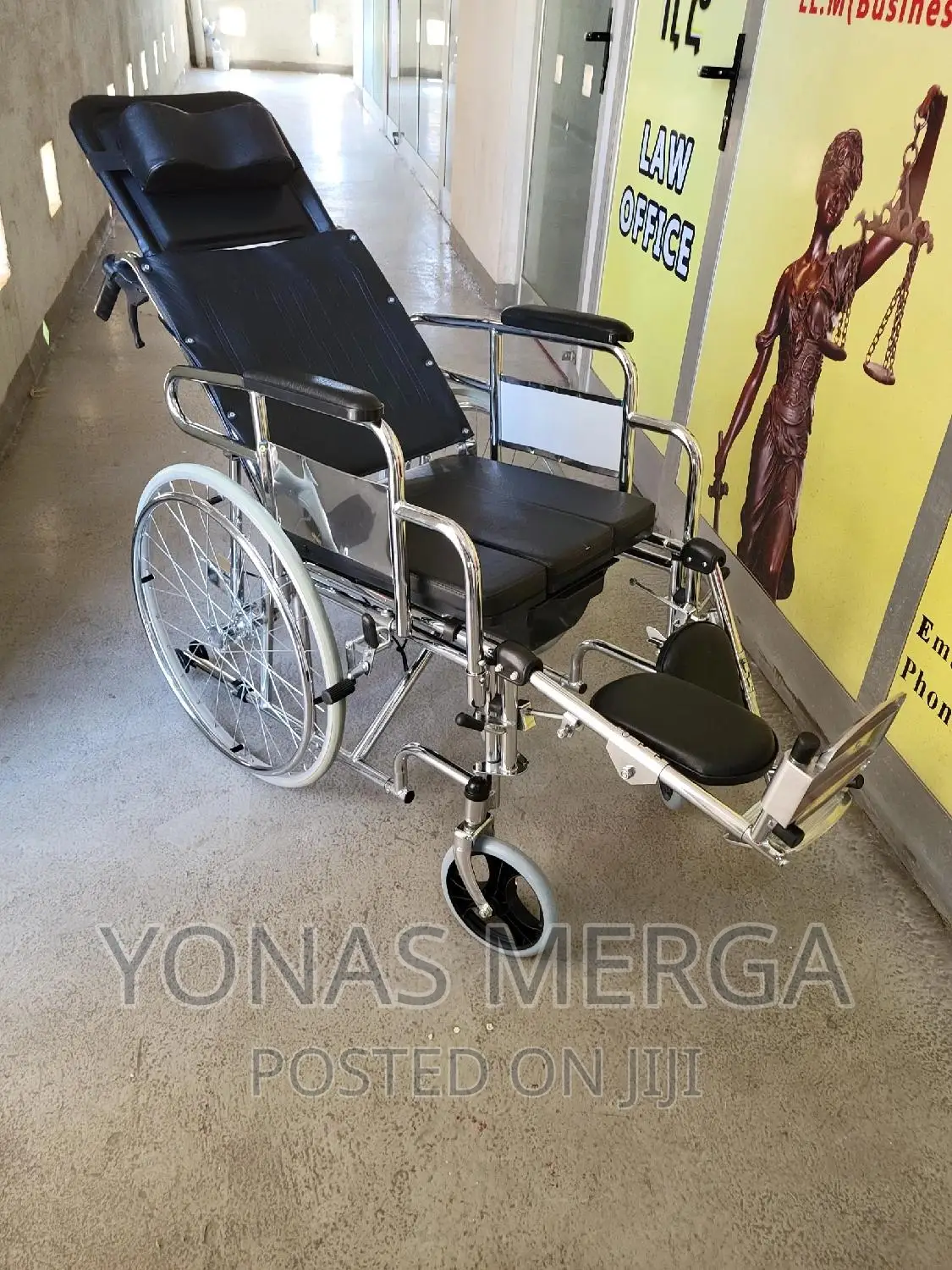 Toilet Wheelchair|Sleeping Wheelchair|3 in One Wheelchair|ዩዝ