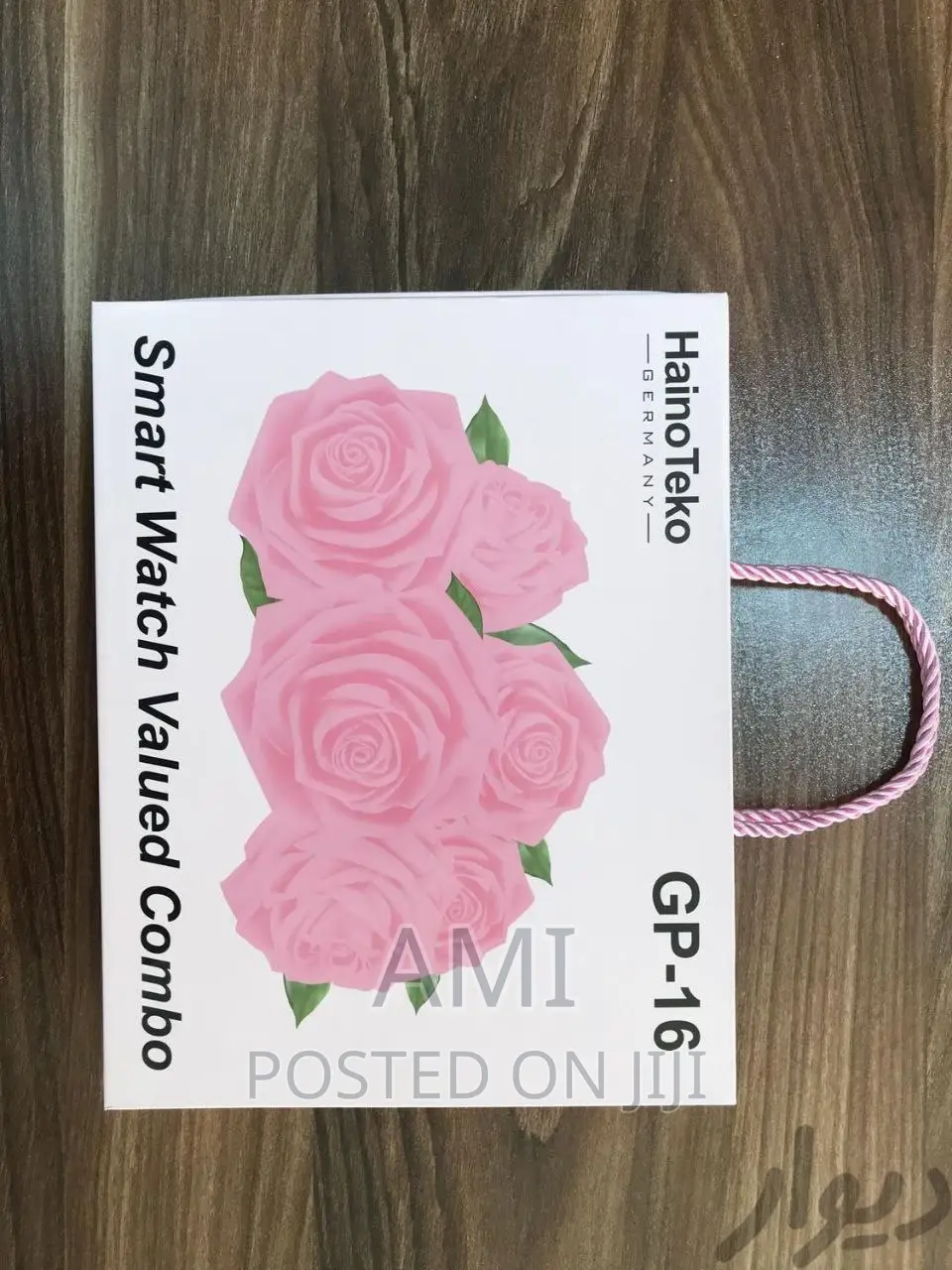 Haino Teko GP16 Round Shape Smart Watch and Analog Watch