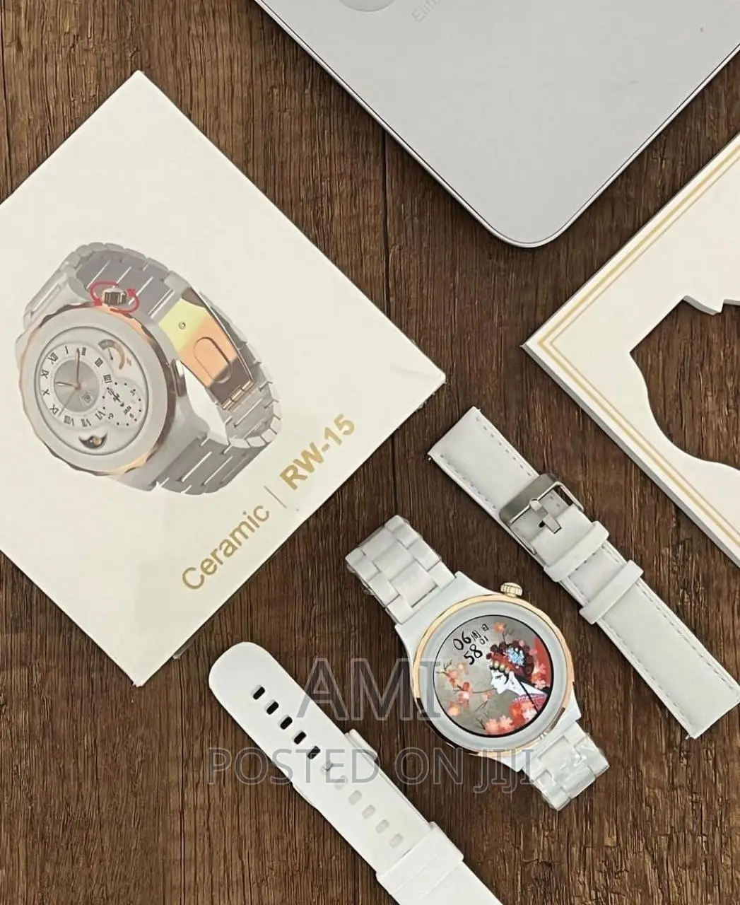 Haino Teko GP16 Round Shape Smart Watch and Analog Watch