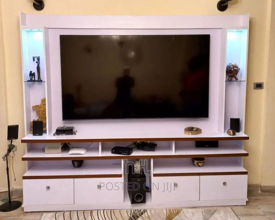 Tb Stand With Shelves