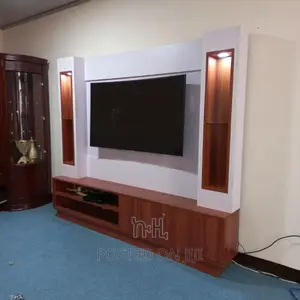 Tb Stand With Shelves