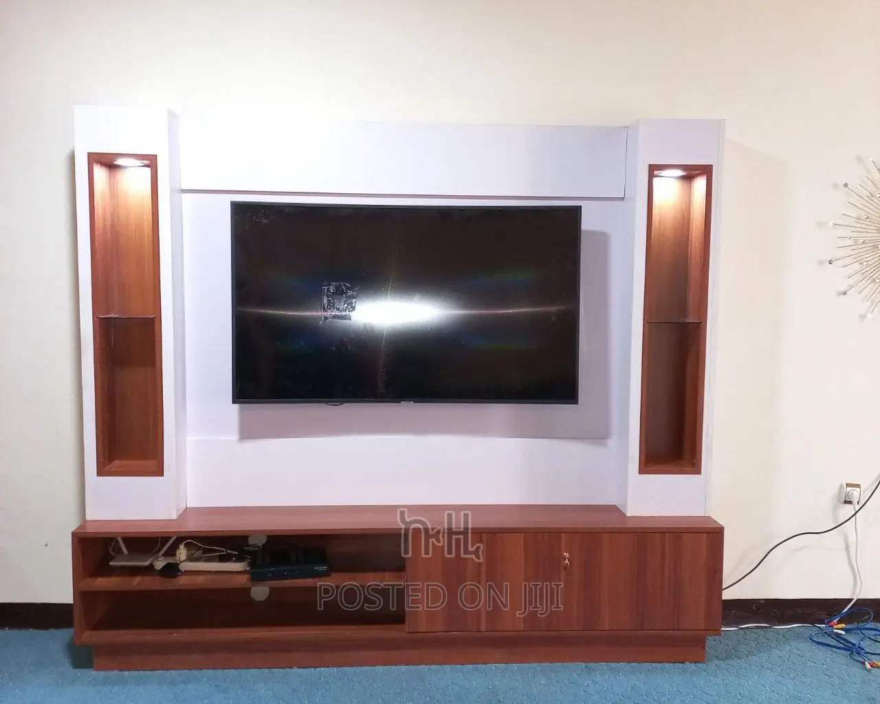 Tb Stand With Shelves