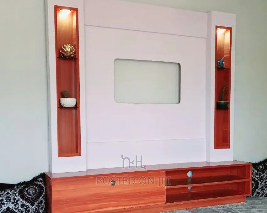 Tb Stand With Shelves