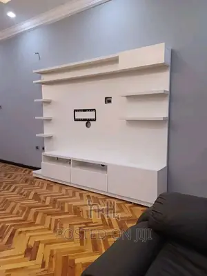 Tv Stand With Shelves
