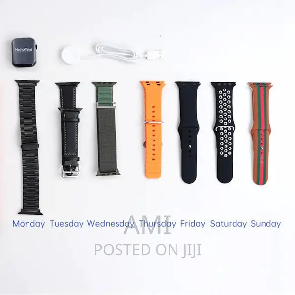 Hainoteko GP-7 Ultra Series 9 Smartwatch With 7 Straps