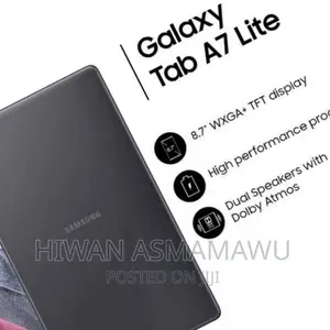 New Samsung Galaxy Tab A7 Lite 64 GB Silver