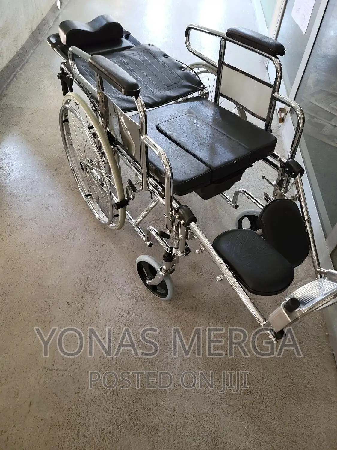 Multifunctional Wheelchair | መተኛ_ለሽንት ቤት/Wheelchair/