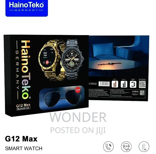 Haino Teko G12 Max (3-in-1) Smart Watch