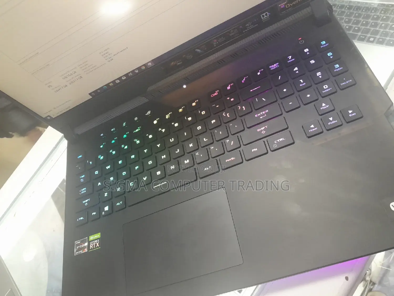 New Laptop Asus ROG Strix G15 64GB AMD Ryzen 9 SSD 2T