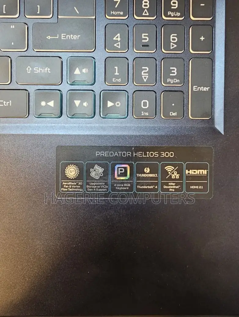 New Laptop Acer Predator Helios 300 16GB Intel Core I9 SSD 512GB