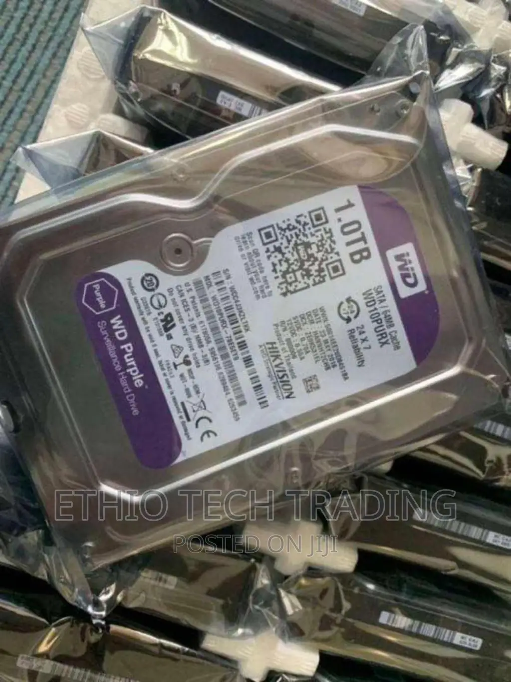 1TB Surveillance Hard Disk WD Purple