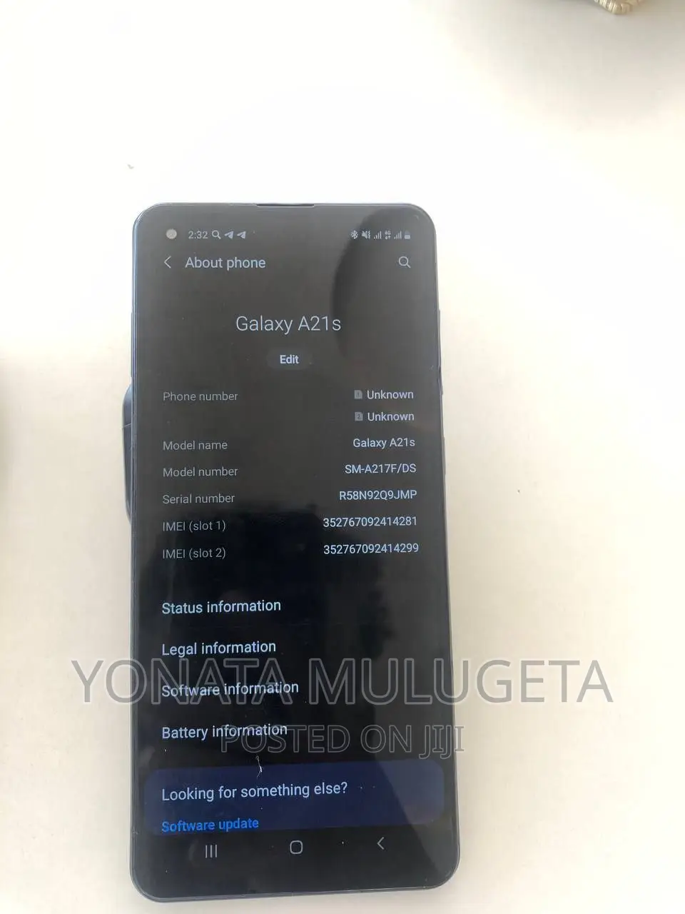 Samsung Galaxy A21s 64 GB Blue