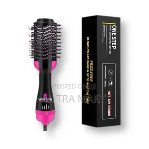 One-Step Hair Dryer and Styler