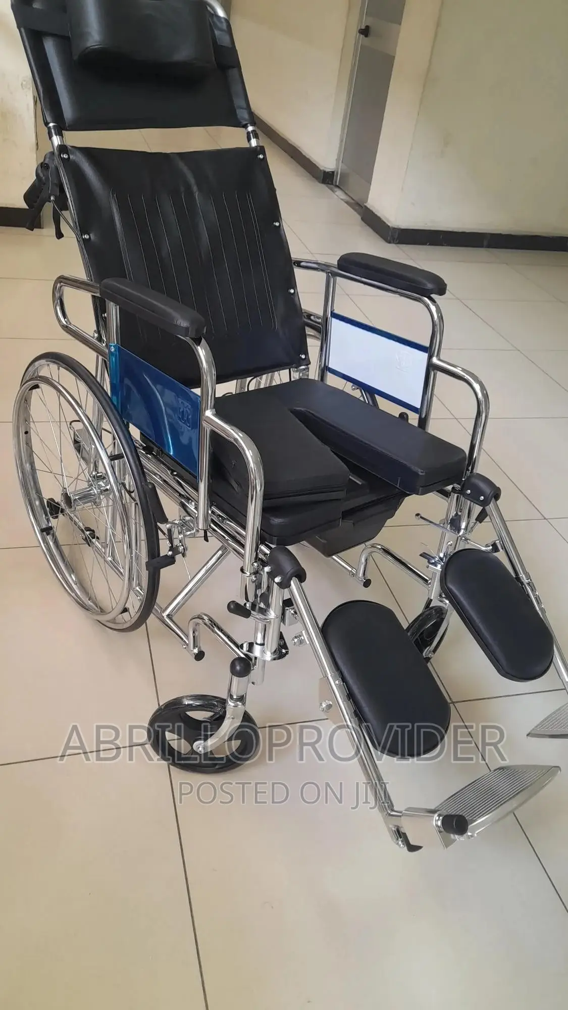 Bedside Commode Shower Wheelchair.Mobile Toilet Wheelchair