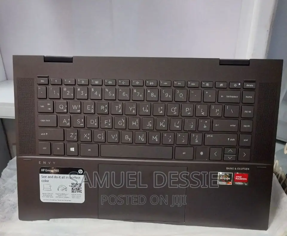 New Laptop HP Envy X360 16GB AMD Ryzen 7 SSD 512GB