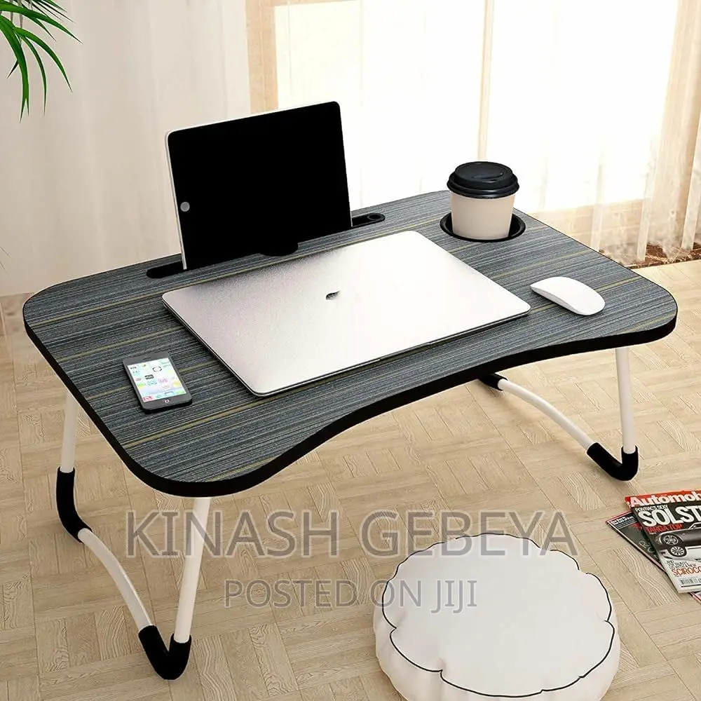 Foldable Laptop Table With Cup Holder