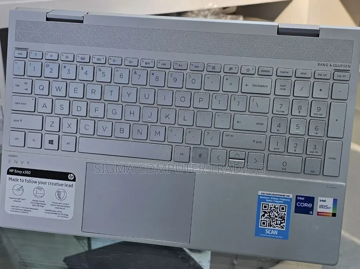 New Laptop HP Envy X360 16GB Intel Core I5 SSD 512GB