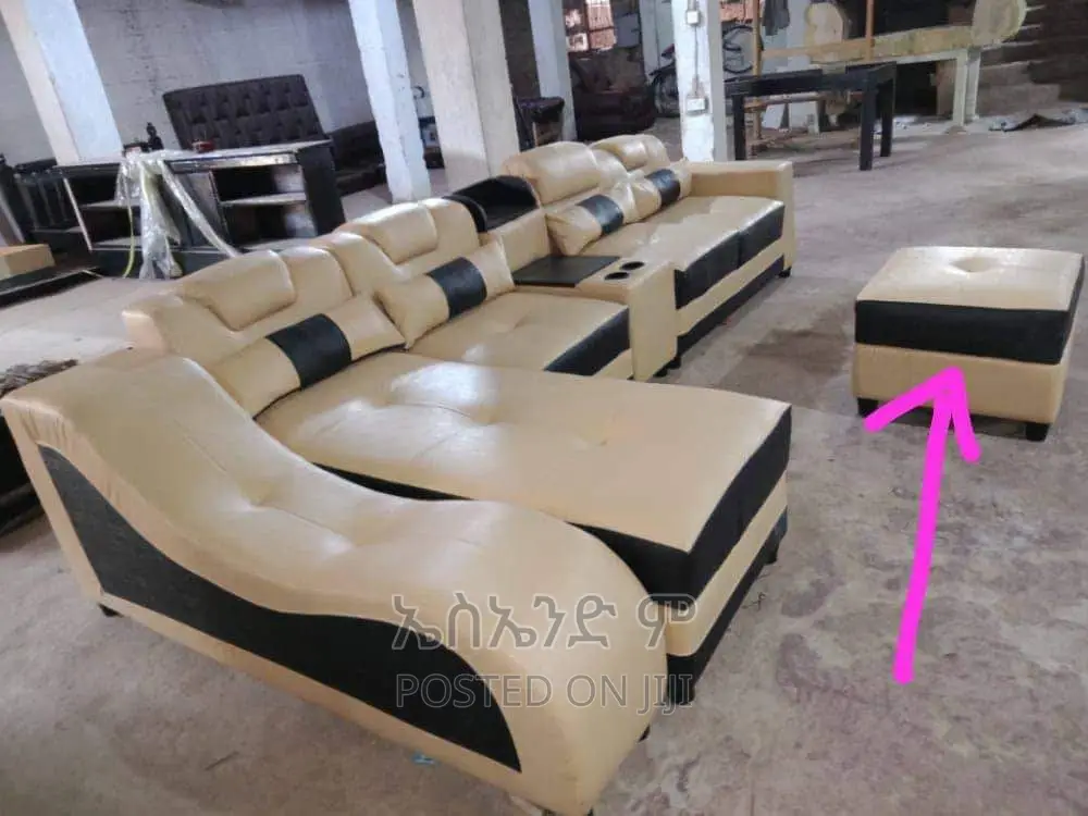 L Shaped Sofa Full Leather