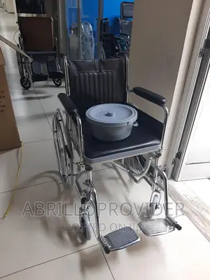 Photo - Commode Wheelchair|Wheelchair|Wheelchair|Wheelchair